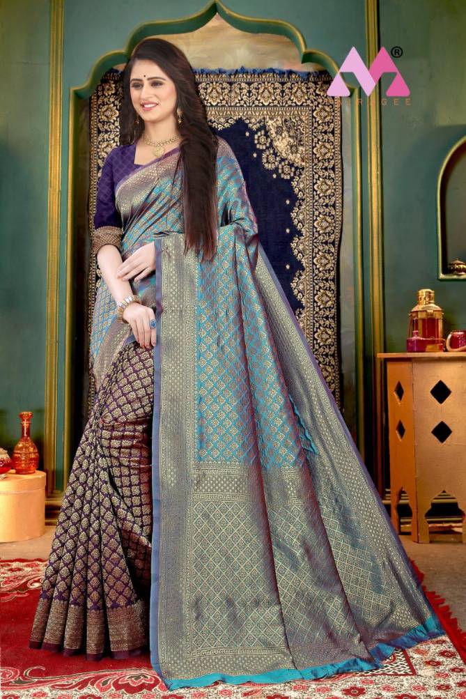 Viyara Latest Designer Festive Wear Fancy Banarasi Silk saree Collection